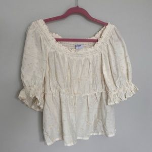 Cream Color women’s top